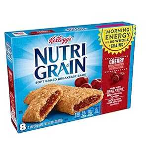 Nutri-Grain Cherry Soft Baked Breakfast Bars, 10.40 Ounce