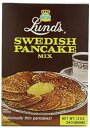 Lunds スウェーデンパンケーキミックス、12オンス (6個パック) Lunds Swedish Pancake Mix, 12-Ounce (Pack of 6)