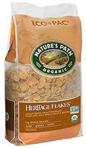 Natures Path Heritage フレークシリアル (6x32 オンス) Nature's Path Natures Path Heritage Flake Cereal (6x32 Oz)