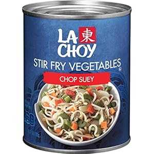 La Choy、チョップスーイ野菜、28オンス缶(3個パック) La Choy, Chop Suey Vegetables, 28oz Can (Pack of 3)