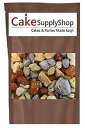 8オンス レイクサイド 食用ビーチ シーサイド リバー チョコレート ロック ケーキデコレーションやキャンディービュッフェ用 CakeSupplyShop 8o...