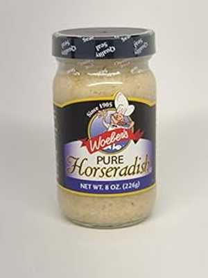 Woeber's Pure Horseradish - 8oz Jar - Homestyle