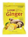 Songwha レモン ジンジャー ハード キャンディー、3.5 オンス (3 個パック) Songwha Lemon Ginger Hard Candies,...