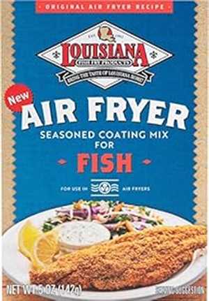 ルイジアナ エアーフライヤー 魚用味付けコーティングミックス Louisiana AIR FRYER Seasoned Coating Mix for FISH ルイジアナ エアーフライヤー 魚用味付けコーティングミックス Louisiana AIR FRYER Seasoned Coating Mix for FISH