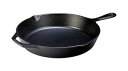Lodge 味付け済み鋳鉄スキレット - 12 インチ人間工学に基づいたフライパン、アシストハンドル付き Lodge Seasoned Cast Iron Sk...