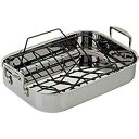 ル・クルーゼ SSC8511-35P ステンレススチール ローストパン ノンスティックラック付き 14.5×10.75インチ Le Creuset SSC851...