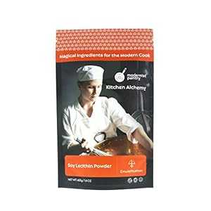純粋な大豆レシチン パウダー ビーガン OU コーシャ認定 - 400g/14oz Modernist Pantry Pure Soy Lecithin Powder Vegan OU Kosher Certified - 400g/14oz