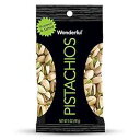 素晴らしいピスタチオ、ロースト、塩漬け、5オンス Wonderful Pistachios & Almonds Wonderful Pistachios, Roasted and Salted, 5-oz