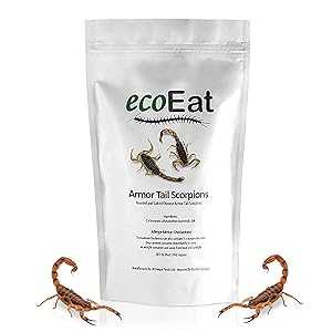 食用アーマーテールスコーピオン by ecoEat - 食用昆虫バグスナックギフト Edible Armor Tail Scorpions by ecoEat - Edible Insects Bugs Snack Gift