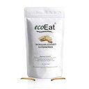 ecoEat Edible Bugs White Chocolate Covered Superworms, 20g, Snack Food Gifts