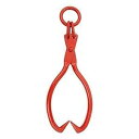 1914 Earth Worth Skidding Tongs with Ring 25 Inch Red