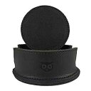 Durable Waxed Canvas and Leather Coasters for Table/Home/Office/Bar/Kitchen, Gla...