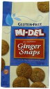 Mi-Del グルテンフリークッキー、天然ジンジャースナップ、8オンス (12個パック) Mi-Del Gluten Free Cookies, Natural Ginger Snaps, 8 Ounce (Pack of 12)