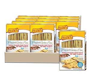 7 ʪեåȥ֥å (12) Suzie's 7 Ancient Grain Flatbreads (12)