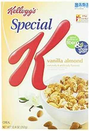 ケロッグ スペシャル K シリアル、バニラ アーモンド、12.4 オンス (4 個パック) Kellogg's Special K Cereal, Vanilla Almond, 12.4 Ounce (Pack of 4) ケロッグ スペシャル K シリアル、バニラ アーモンド、12.4 オンス (4 個パック) Kellogg's Special K Cereal, Vanilla Almond, 12.4 Ounce (Pack of 4)