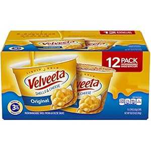 クラフト ベルヴィータ シェル & チーズ シングルサーブ カップ、12 カラット/2.39 オンス Kraft Velveeta Shells & Cheese Single-Serve Cups, 12 ct./2.39 oz.