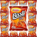 Osem Bissli BBQ 風味のカリカリ小麦スナック - 着色料や保存料不使用、1.23 オンスバッグ (12 個パック) Osem Bissli BBQ Flavored Crunchy Wheat Snack -No Food Coloring or Preservatives , 1.23 Ounce Bags (Pack of 12)