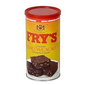Fry's プレミアム ベーキング ココア パウダー 無糖 - 227g/8oz Fry's Premium Baking Cocoa Powder Unsweetened - 227g/8oz