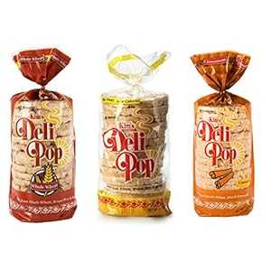 Kim's Magic pop Kim s Deli Pop Rice Cakes Original, Whole Wheat, Cinna...