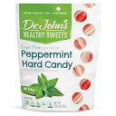 Dr. John's Healthy Sweets シュガーフリー ペパーミント ハード キャンディー (24 個、3.85 オンス) Dr. John's H...