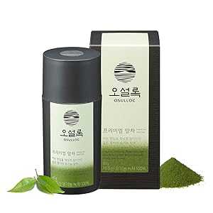 Premium Matcha Powder, OSULLOC Premium Matcha Powder (Unsweetened), Premium Organic (USDA) Pure Leaf Green Tea from Jeju, 1.41 oz, 40gのサムネイル