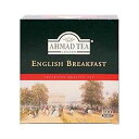 Ahmad Tea 紅茶、イングリッシュ ブレックファスト ティーバッグ、100 カラット - カフェイン入り、無糖 Ahmad Tea Black Tea, English Breakfast Teabags, 100 ct - Caffeinated and Sugar-Free