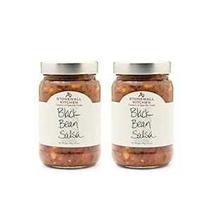 Stonewall Kitchen ブラックビーンサルサ、16オンス (2個パック) Stonewall Kitchen Black Bean Salsa, 16 Ounces (Pack of 2)(4)