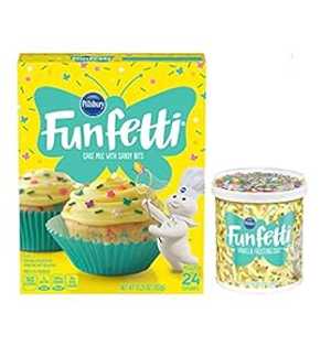 楽天Glomarketピルズベリー イースター ファンフェッティ ケーキ ミックス キット! キャンディービットとバニラフロスティングを加えた春のケーキミックス! 華やかな色合いと風味豊かな春のケーキをお楽しみください。イースターのおもてなしにぴったり！ PB Swiss Pillsbury