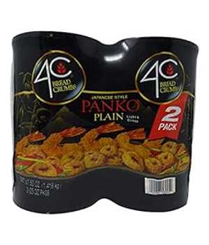 4C プレーン和風パン粉 2個入 4C Plain Japanese Style Panko Bread Crumbs, 2 Pack