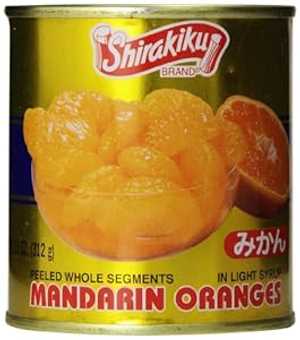 白菊みかん 11オンス (12個入) Shirakiku Mandarin Oranges, 11-Ounce (Pack of 12)