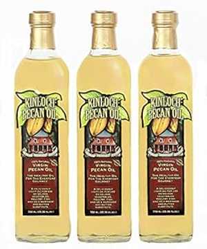 Kinloch Plantation Products ピーカンオイル、750 ML ボトル 3 本 Kinloch Plantation Products Pecan Oil, Three (3) 750 ML Bottles