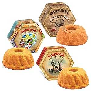 TORTUGA Gourmet Trio Gift Pack - Kentucky Bourbon, Mamajuana & Flor De...