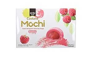 ¥ -饺٥꡼-  168g Royal Family Japanese Custard Mochi - Raspberr...