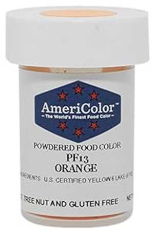 Americolor パウダー食用色素、3g、オレンジ Americolor Powder Food Color, 3gm, Orange Americolor パウダー食用色素、3g、オレンジ Americolor Powder Food Color, 3gm, Orange