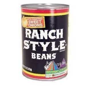 ランチスタイルビーンズ スイートオニオン入り 15オンス缶 (3個パック) ConAgra Foods Ranch Style Beans with Sweet Onions 15oz Can (Pack of 3)