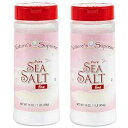ネイチャーズ スプリーム ファイン シー ソルト 16オンス (2個パック) Nature's Supreme Fine Sea Salt 16oz (Pack of 2 )