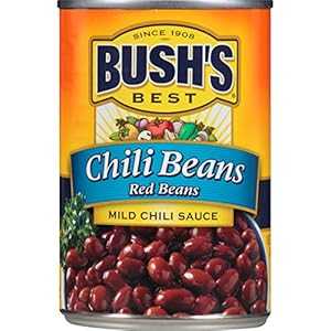 ブッシュズ ベスト マイルド レッドチリビーンズ、16 オンス (12 缶) Bush's Best Mild Red Chili Beans, 16 oz (12 cans)