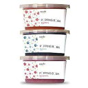 Mayde 3-Flavor Popping Boba Pearls Berry Blend Party Kit- Strawberry, Blueberry, & Pomegranate (3-Pack, 490 Grams)
