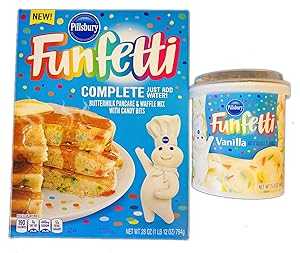 PB Swiss Pillsbury Funfetti Buttermilk Pancake And Waffle Mix Kit! But...