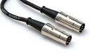Hosa MID-510 保守可能な 5 ピン DIN から保守可能な 5 ピン DIN Pro MIDI ケーブル、10 フィート Hosa MID-510 Serviceable 5-Pin DIN to Serviceable 5-Pin DIN Pro MIDI Cable, 10 Feet(2)