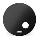 Evans ONYX レゾナントバスドラムヘッド、22 インチ Evans ONYX Resonant Bass Drum Head, 22 Inch