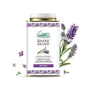 Snake Brand Prickly Heat Cooling Powder for Everyday Use - , Heat Rash...