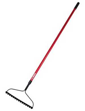 Bully Tools 92379 16" Bow Rake. 66". Fiberglass Handle.