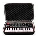 LTGEM トラベル ハード キャリング ケース Akai Professional MPK Mini MKII および MPK Mini Play 用 25 ...