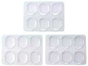 SoundAssured Drum Damper Gel Pads For Drums Tone Control, Non-toxic Silicone Drum Dampeners, Clear Resonance Pads For Drum Muffling (18 Pack)