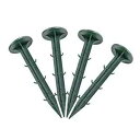 uxcell プラスチック ガーデン ステーク アンカー ランドスケープ グランド ネイル 110mm 4.3 インチ グリーン 30本 uxcell Plastic Garden Stakes Anchors Landscape Ground Nail 110mm 4.3-inch Green 30pcs