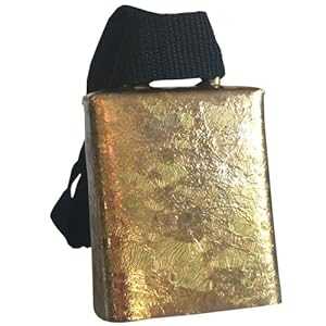 COWBELL: ノルウェーの MOEN 鐘 (4 インチ、ブラック) Cow-bell COWBELL: MOEN Bells of Norway (4 inch, Black)