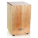 Pyle String Cajon - 木製パーカッションボックス、内部ギター弦付き、フルサイズ Pyle String Cajon - Wooden Percussion Box, with Internal Guitar Strings, Full Size(2)