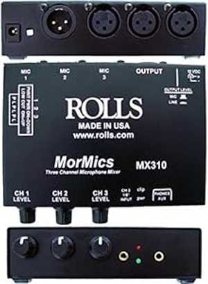 3Ch. ޥߥ/Хʡ (MX310) rolls 3 Ch. Mic Mixer/Combiner (MX310)