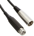 Shure C25B 25 フィート高耐久ケーブル XLR コネクタ (マイク側)、ブラック Shure C25B 25-Feet Heavy-Duty Cable XLR Connector on Microphone End, Black(2)
